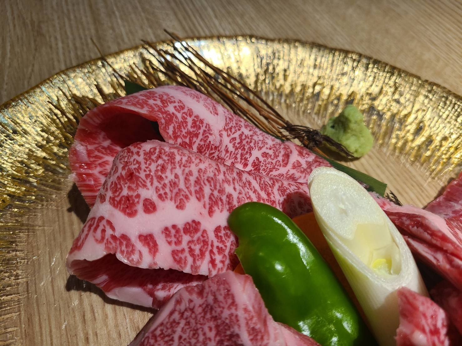 神戸牛三点盛り